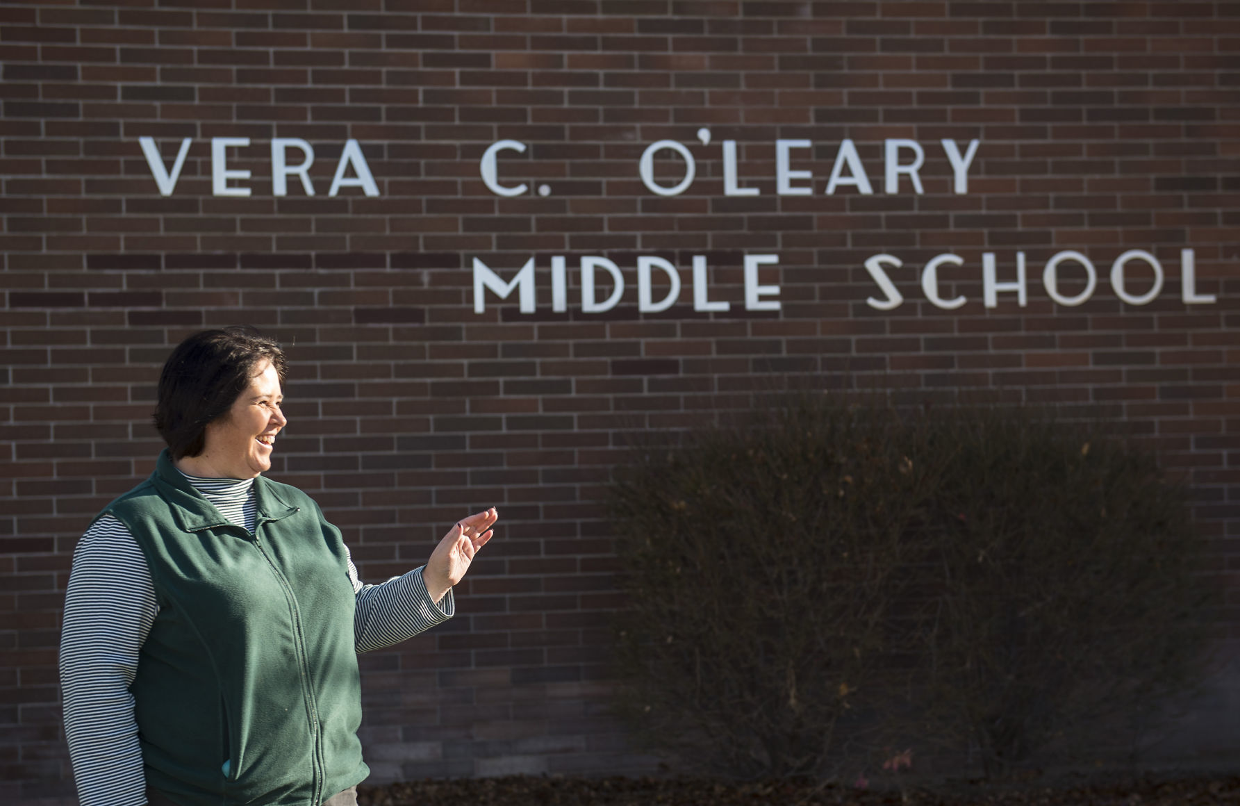 Teacher Peggy Hoy